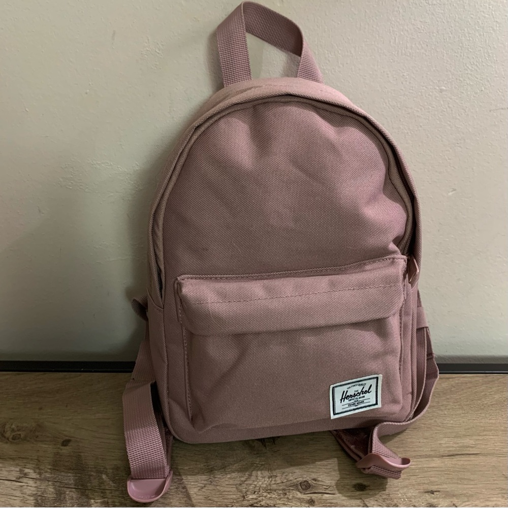 HERSCHEL Supply Co. ASH ROSE Mini CANVAS Bag CLASSIC 6.5 L BACKPACK - Picture 3 of 7